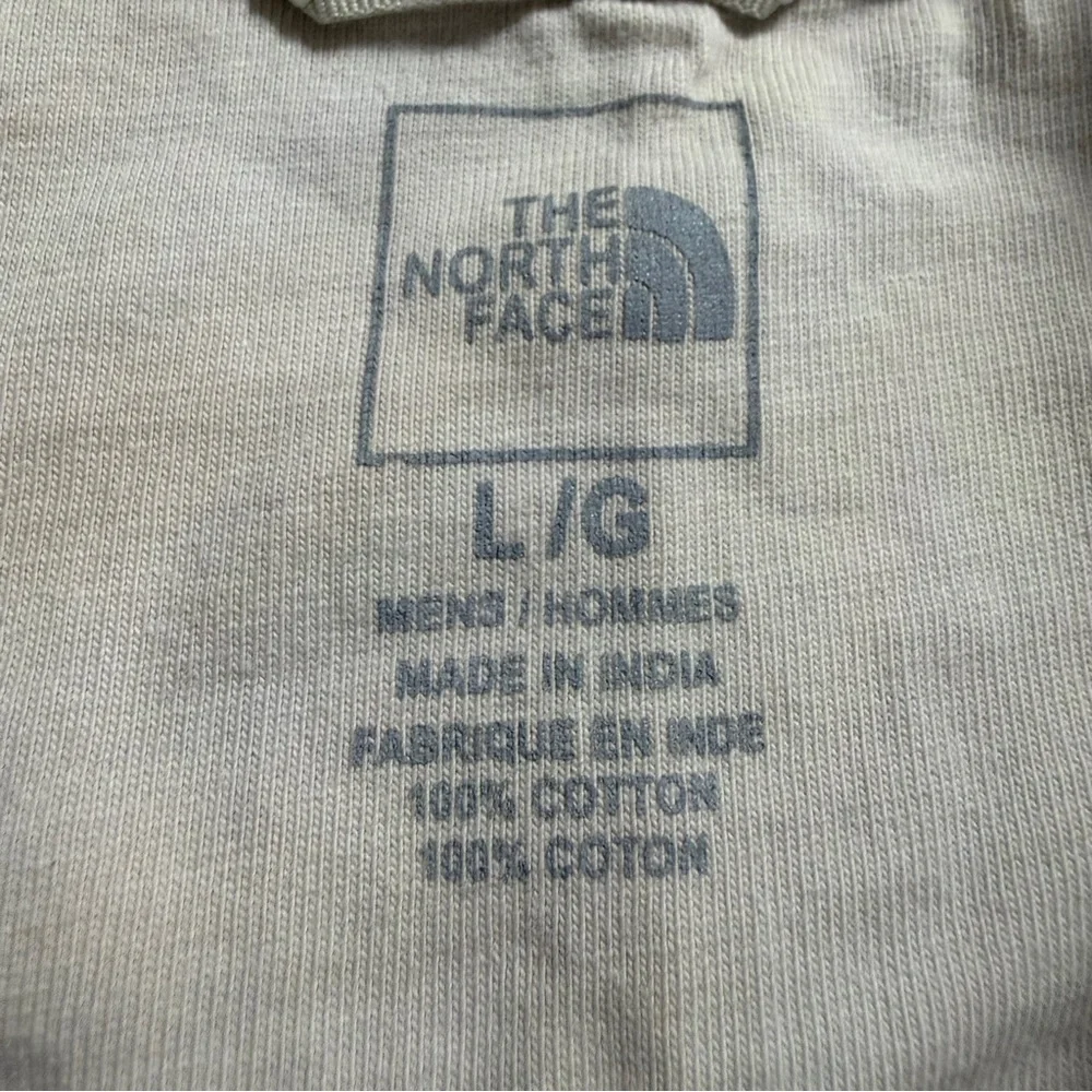 The‎ North Face A5 Series Long Sleeve Cotton Tee Off White Sz L